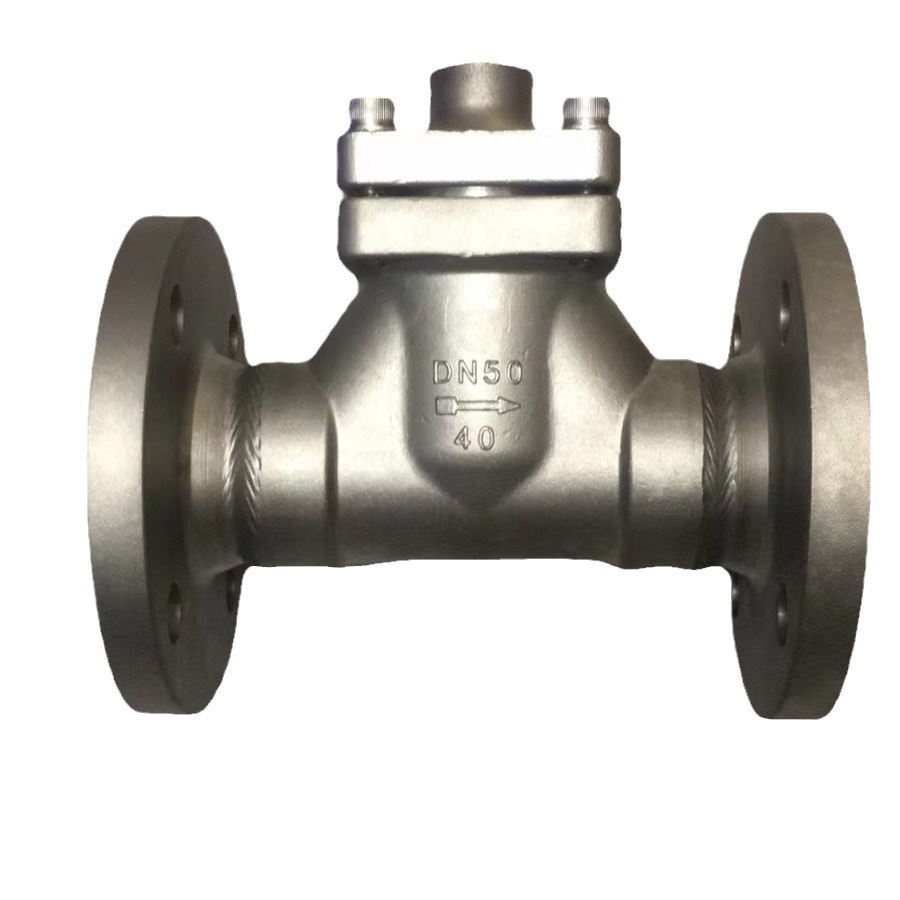 DH41F-40P零下-196度低温止回阀 法兰低温单向阀 LO2、LN2止回阀 - 图3