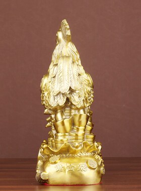 速发纯铜鸡摆件铜大生肖开花鸡富贵高星吉照中式家居摆