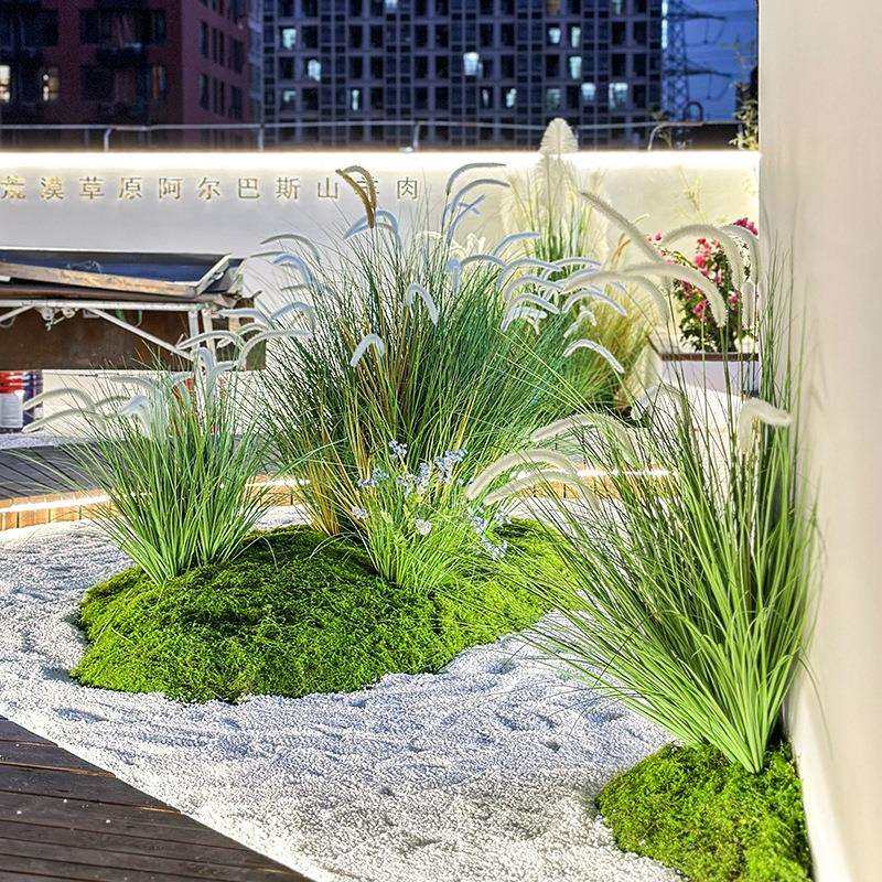 网红露营风绿植仿真芦苇草仿真花盆栽狗尾巴草盆景假绿植景观装饰,淘宝优惠券,粉丝福利购,淘宝优惠卷