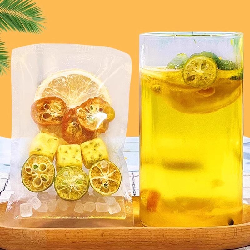 金桔柠檬百香果茶包花茶水果茶饮青桔柠檬茶冲泡饮品泡水喝满满VC,淘宝优惠券,粉丝福利购,淘宝优惠卷