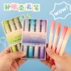 Gradient highlighter gifts for fourth, fifth and sixth grade students, primary school students, junior high school students gifts, classroom practical stationery awards, prizes