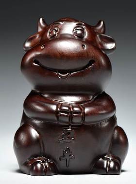 极速黑檀木质十二生肖三合v雕刻摆件一套鼠牛虎兔龙蛇马羊猴鸡狗