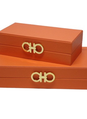 极速新中式首饰盒收纳盒样板房饰品摆件首饰盒工艺T礼品摆饰软装