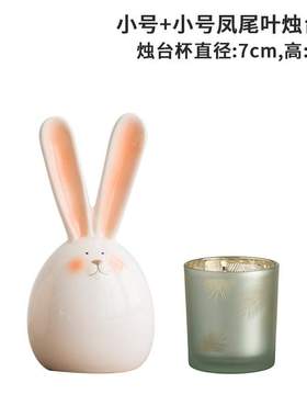 极速静物书房f摆台白色送大号摆件创意奶茶店新中式新房家里小居