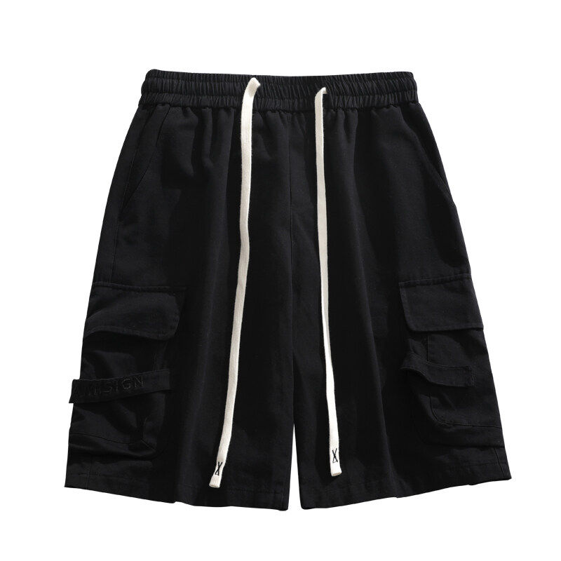 夏季新款青少年2025潮牌工装短裤口袋设计宽松男生百搭款五分裤,淘宝优惠券,粉丝福利购,淘宝优惠卷