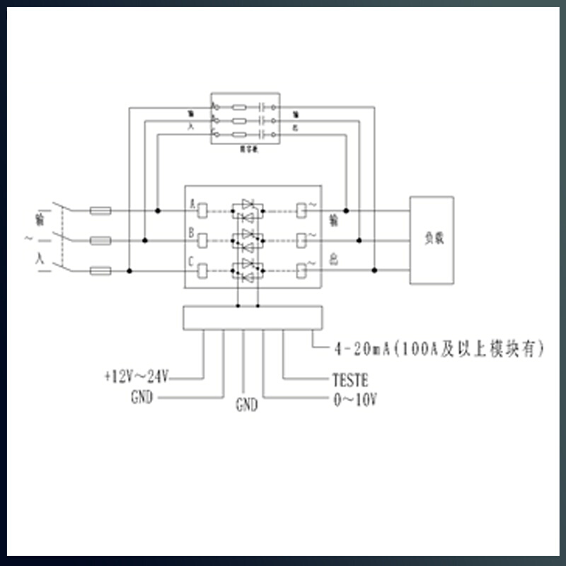 三相交流调压模块SXTY-JL-300-350A 晶闸管 可控硅 可电位器调节 - 图0