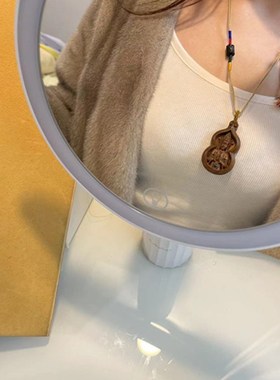 极速绿檀观音吊坠 带心经放大器 精H美项链绳毛衣链 TY267