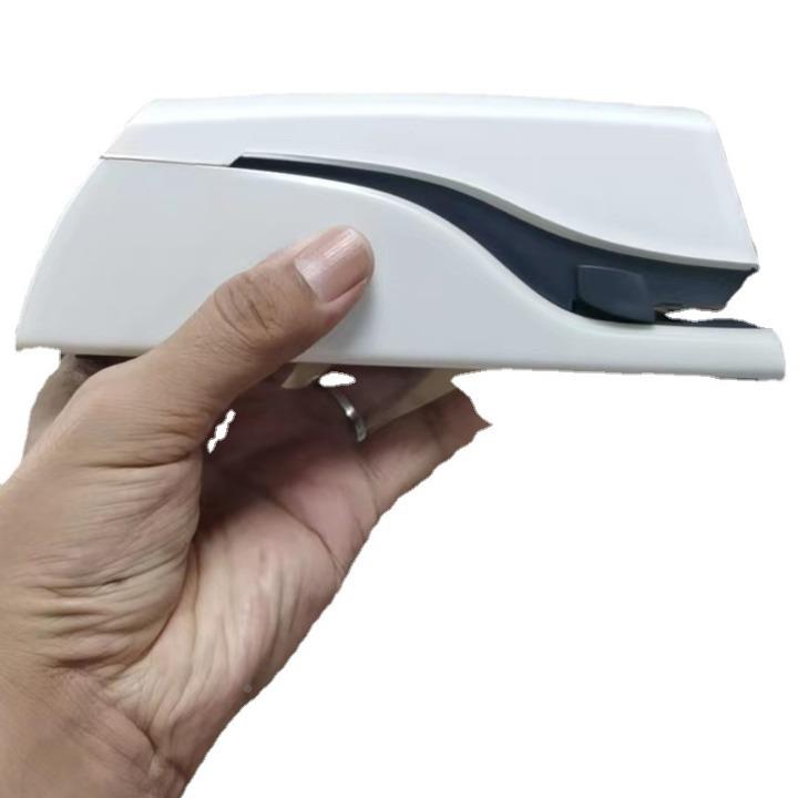 Micro-package electric 5533 touch stapler, stapling machine, office-friendly compact electric stapler for sale