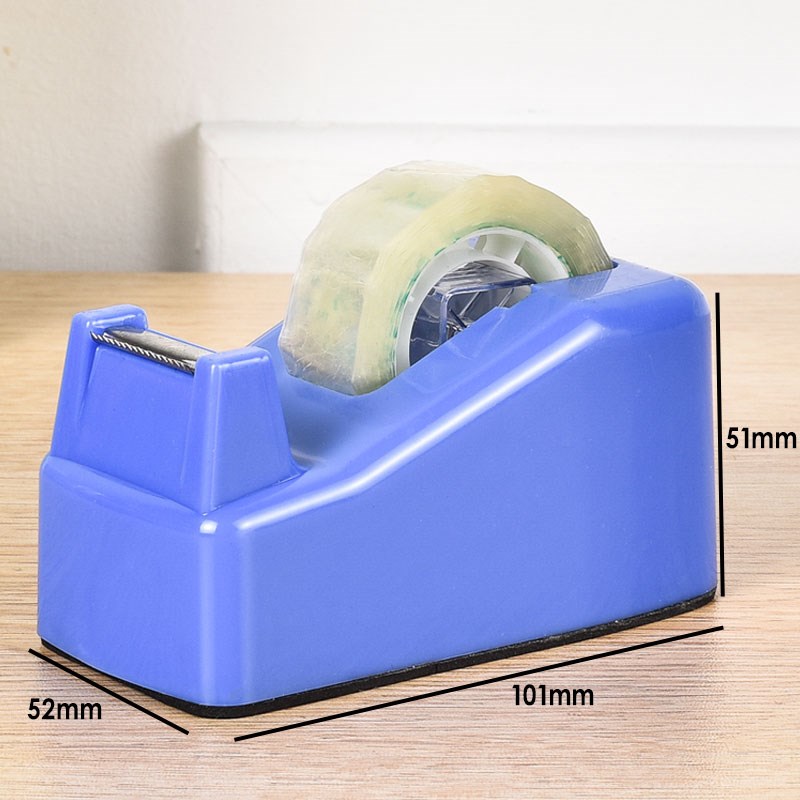 透明胶带座小号切割器文具小胶带封口机小型胶布撕断器胶带固定器 - 图2