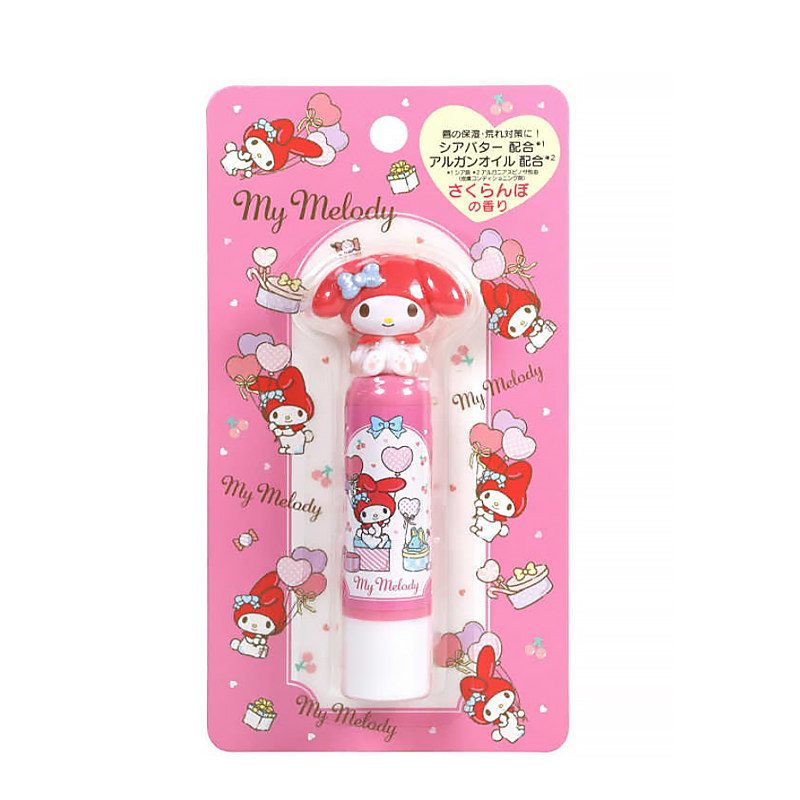 保税 日本 Sanrio三丽鸥联名Kitty美乐蒂坐姿玩偶润唇膏3.5g,淘宝优惠券,粉丝福利购,淘宝优惠卷