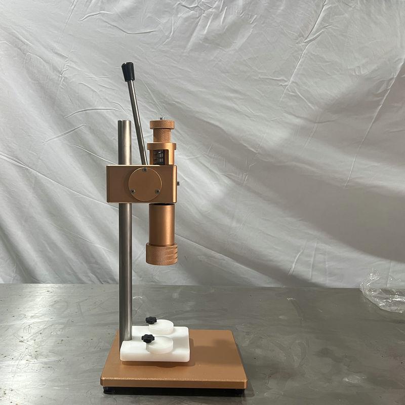 现货手动香水轧盖机香水抓口机压盖机瓶锁口机香水压中套机 - 图0