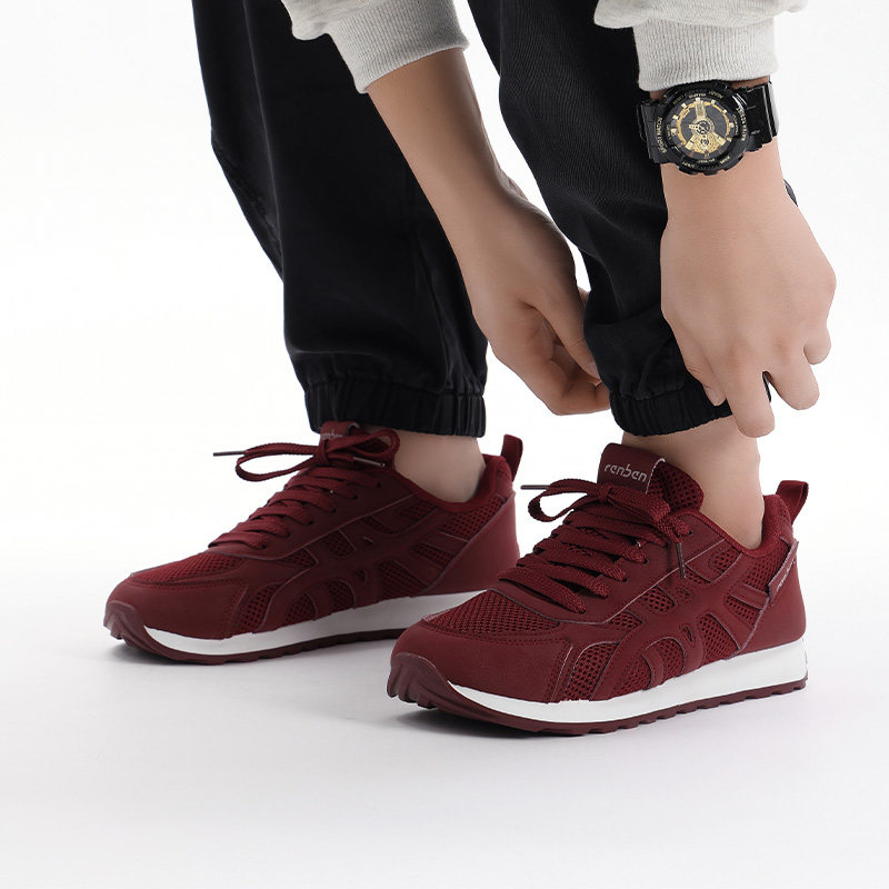 人本官方店阿甘鞋男款2025新款秋季网面透气配牛仔裤单鞋软底男鞋,淘宝优惠券,粉丝福利购,淘宝优惠卷