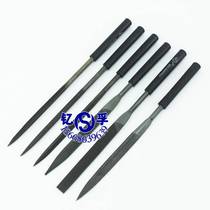 Shanghai working flat semi-circle triangular round filing with broach broach plastic file with small steel filing knife 3 * 140 4 * 160 5 * 180