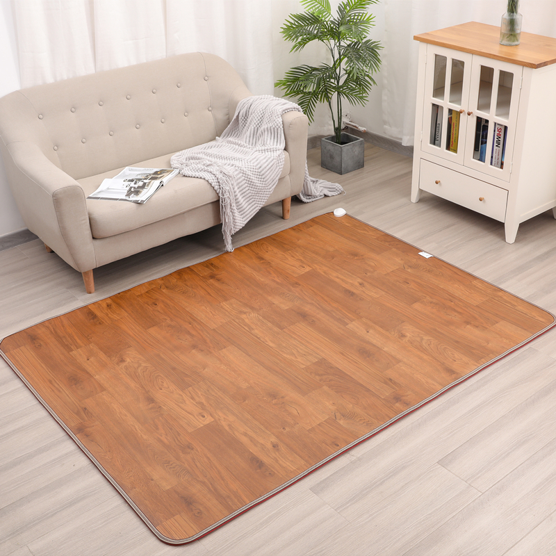 石墨烯地暖垫碳晶k电热地毯家用地热客厅发热地毯智能瑜伽垫加热 - 图0