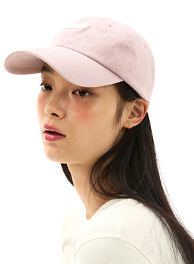 emis韩国线条徽章简约休闲棒球帽