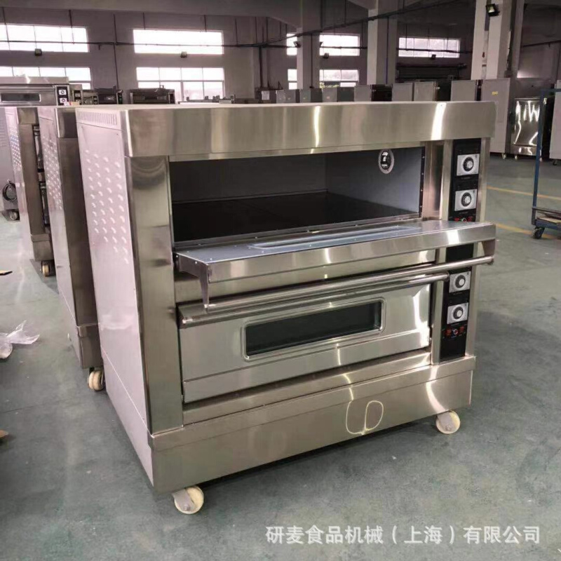上海工厂2层4盘电热/燃气型烤箱机械/电脑版可供选择商用 - 图0