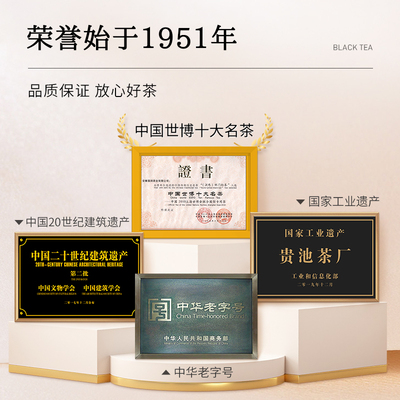 正宗安徽祁门红茶新茶小包装双韵
