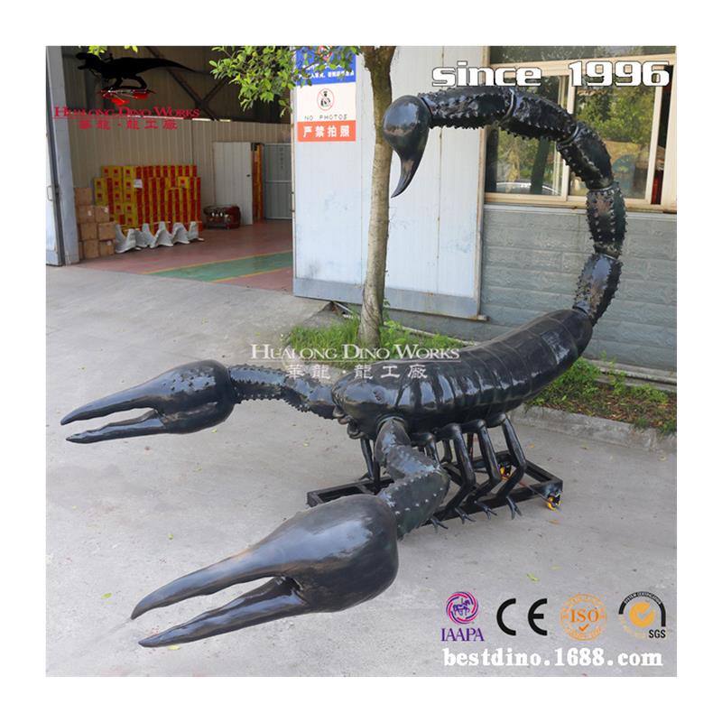 仿真机械硅胶电动可动蝎子模型昆虫展览动物园参观恐龙厂家生产 - 图3