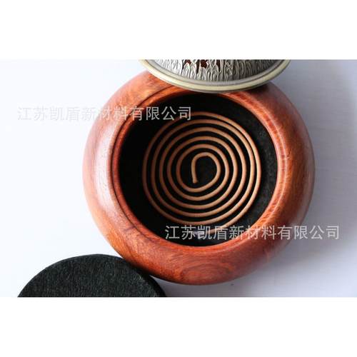 A凯盾防火棉盘香熏香锥香垫 隔热阻燃毛毡垫 - 图0