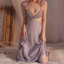 Sexy Bed Sleepwear Lovers Fun Lingerie Woman Spice Room Affair Superior Sentimental Underwear Tide Autumn Winter Sunny Teasing