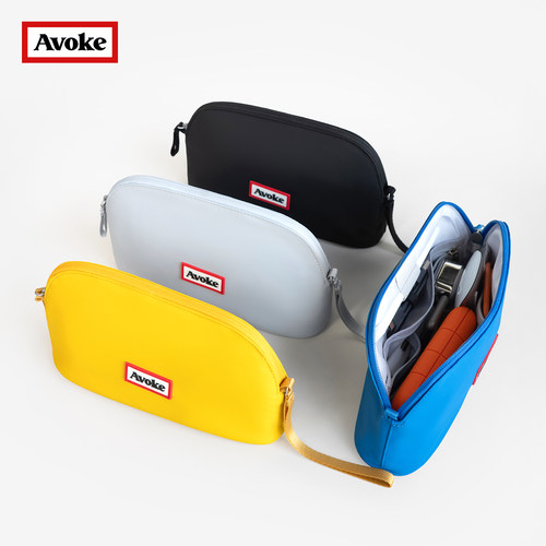 Avoke塔可数码收纳包数据线耳机充电器充电头充电宝配件大疆pocket3全能套装action5pro收纳包action4收纳袋 - 图3