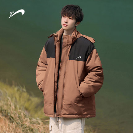 贵人鸟冲锋棉服2025冬季新款