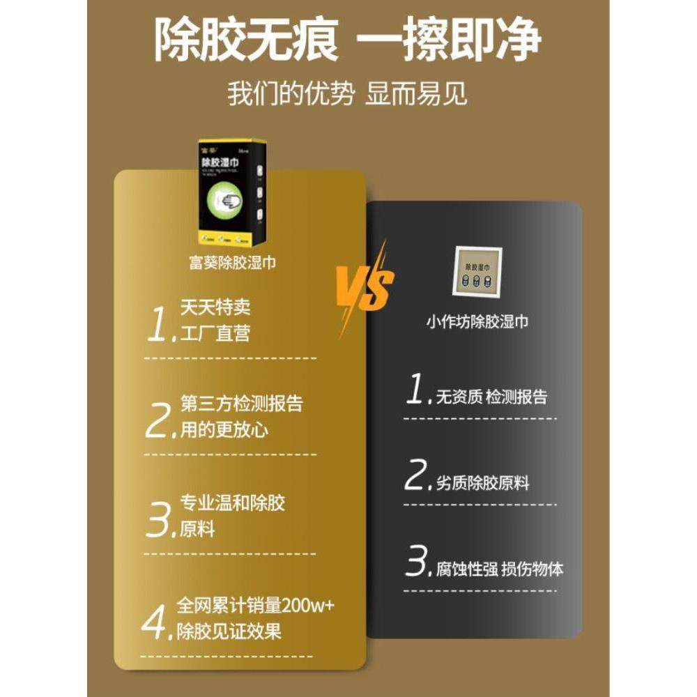 多功能去胶神器除胶湿巾玻璃除胶剂汽车家用地板瓷砖强力清洗剂,淘宝优惠券,粉丝福利购,淘宝优惠卷