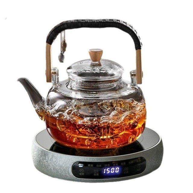 煮陈皮专用壶茶壶2025新款玻璃茶壶家用泡茶耐高温明火黑晶炉烧水,淘宝优惠券,粉丝福利购,淘宝优惠卷