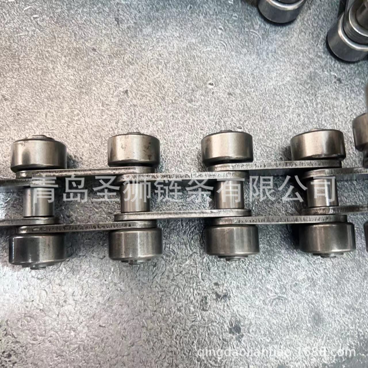 双节距侧滚轮平行型千鸟型输送链条C216AC2082C2082H高强度输送链 - 图1