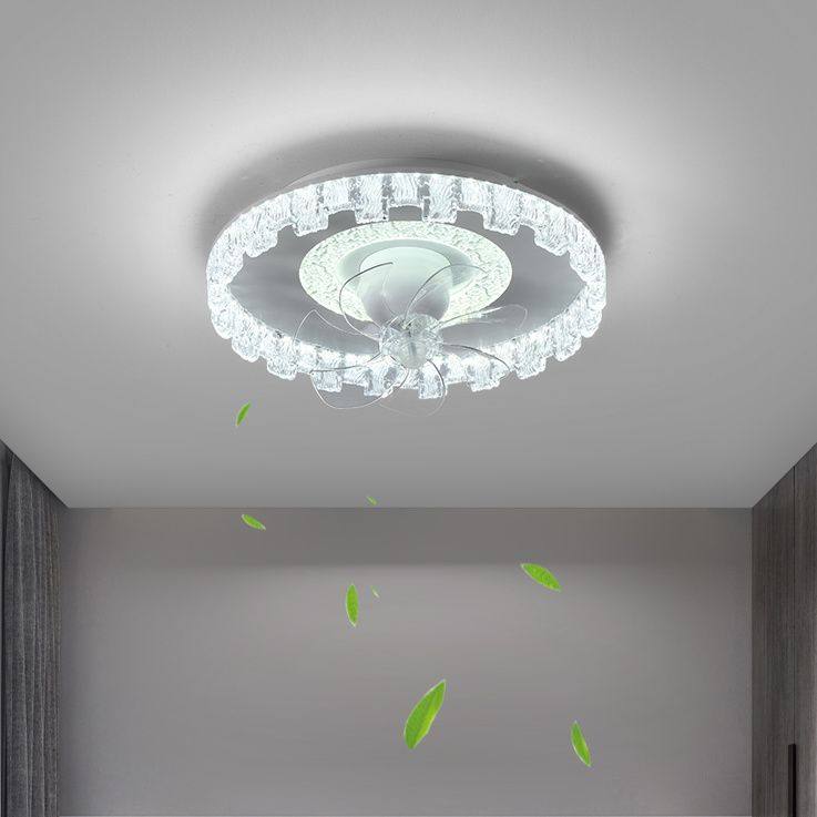 【三色随心换】主卧室风扇灯2025 新款360度摇头儿童房简约客厅,淘宝优惠券,粉丝福利购,淘宝优惠卷