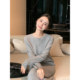 Maven Lin ຊຸດຊຸດຖັກ | Jingshe 1OO wool lace top skirt ຂອງແມ່ຍິງສອງສິ້ນຊຸດ