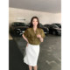 ເສື້ອຍືດແຂນສັ້ນ MavenLin1OO ramie ເລັກນ້ອຍ