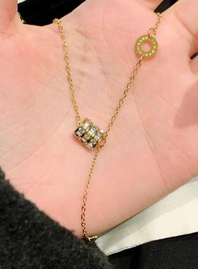 MaisonCleo金色转运珠流苏项链