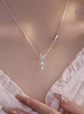 MaisonCleoS999蝴蝶流苏项链