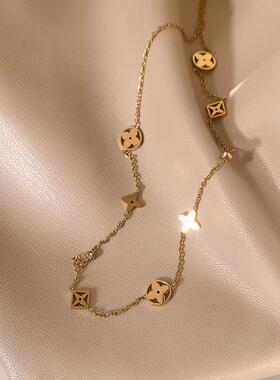 MaisonCleo轻奢通勤锁骨链女