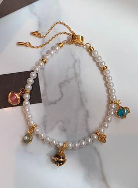 MaisonCleo多巴胺彩宝珍珠手链