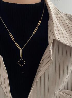 MaisonCleo秋冬高级感小众毛衣链