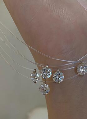 MaisonCleo甜美人鱼泪鱼线项链