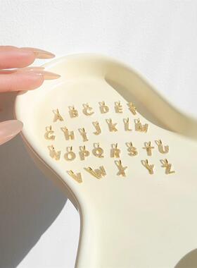 MaisonCleoS925银满钻字母链