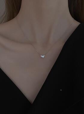 MaisonCleo小爱心锁骨链新款