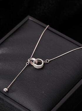 MaisonCleo小众冷风流苏锁骨链