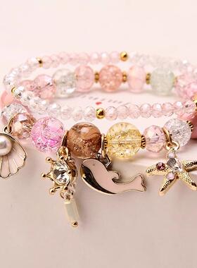 MaisonCleo清新鲸鱼贝壳手链