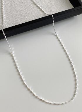 MaisonCleoS925纯银锁骨链女