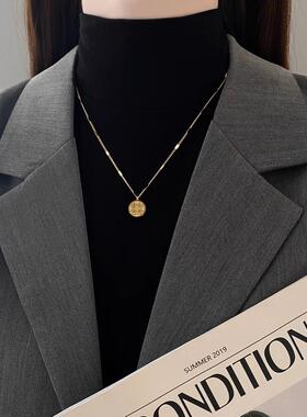 MaisonCleo福字秋冬百搭锁骨链