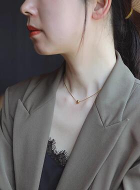 MaisonCleo小金豆锁骨链百搭