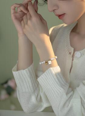 MaisonCleo巴洛克淡水珍珠手链