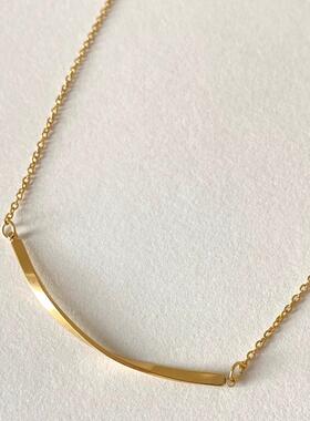 MaisonCleo复古乌比斯环锁骨链