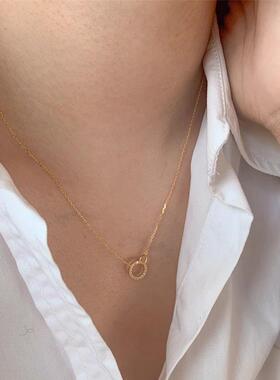 MaisonCleoS925纯银环环相扣项