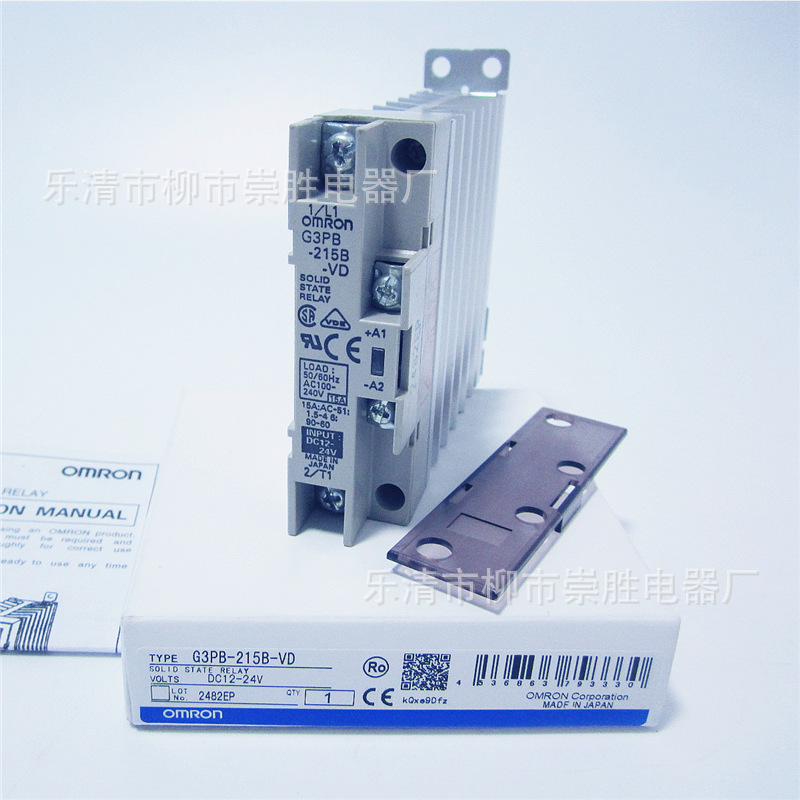 原装正品 固态继电器G3PB-215B-VD DC12-24V 15A - 图1