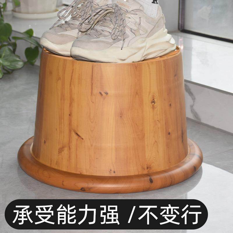 仿木纹加厚牛筋洗泡脚盆大号加深耐摔足浴桶塑料盆按摩足疗桶家用,淘宝优惠券,粉丝福利购,淘宝优惠卷